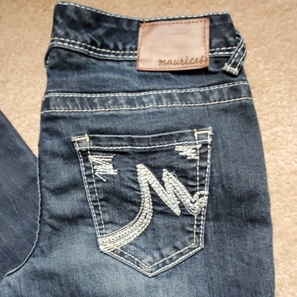 EUC! Maurices jeans size 1/2 X-short - Picture 2 of 8